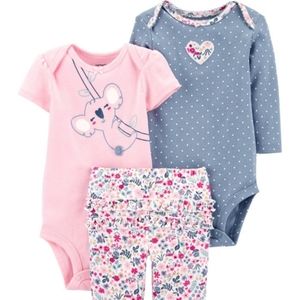 Carter's Baby Girl 3 piece Set